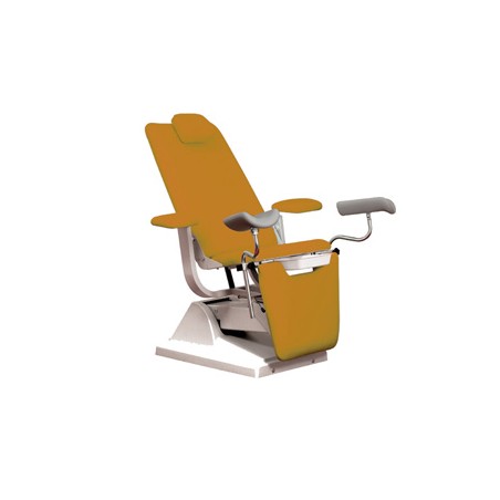 POLTRONA GYNEX con portarotolo - albicocca metallizzato