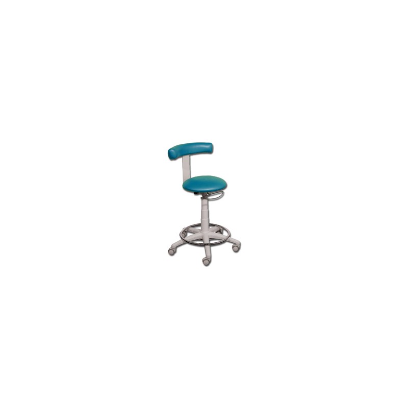 SGABELLO - azzurro metallizzato