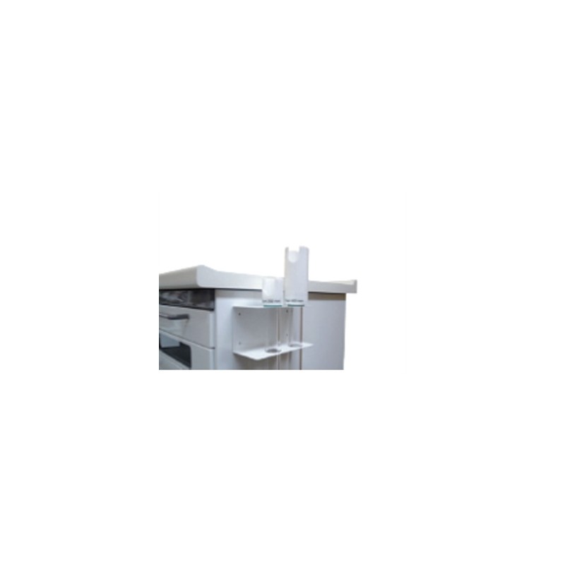 SUPPORTO ENDOSCOPI - 2 tubi plexiglass