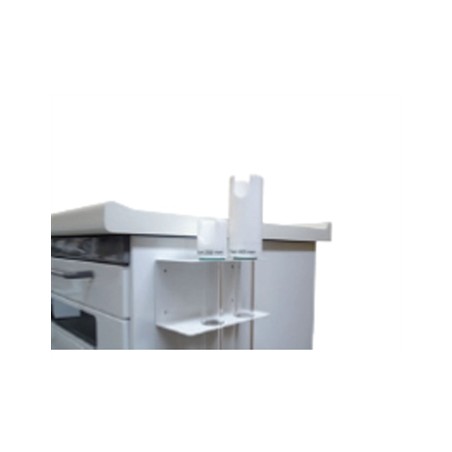 SUPPORTO ENDOSCOPI - 2 tubi plexiglass
