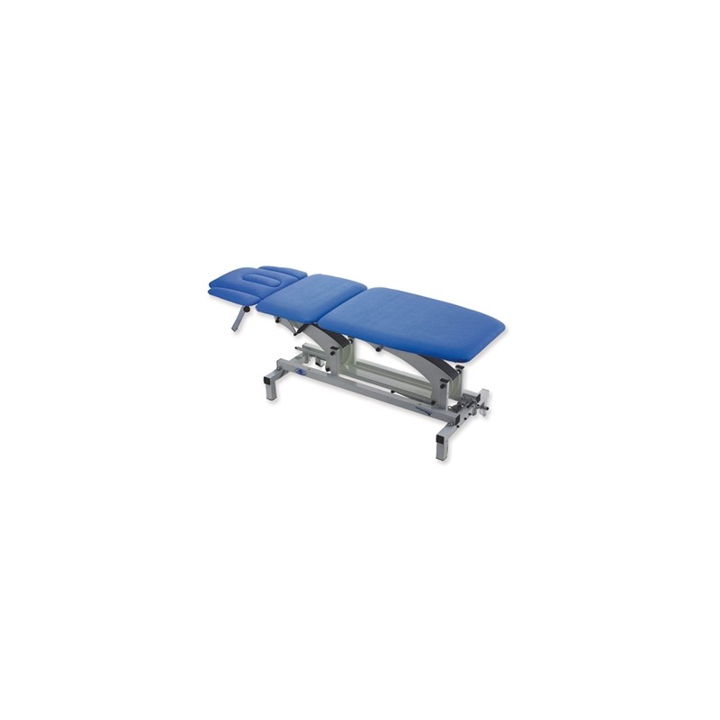 LETTINO THER TRENDELENBURG con braccioli - elettrico - blu