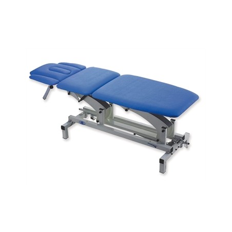 LETTINO THER TRENDELENBURG con braccioli - elettrico - blu