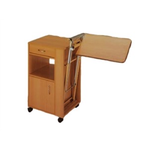COMODINO IN LEGNO ad altezza regolabile per codici 27672/3
