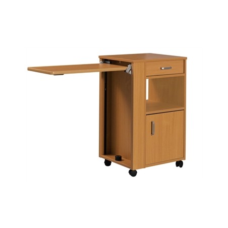 COMODINO IN LEGNO con vassoio estraibile per codici 27672/3