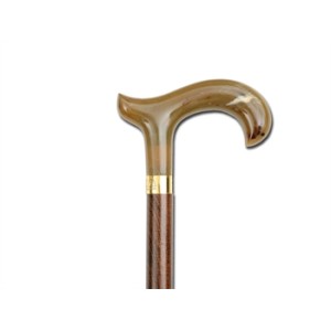 BASTONE IN LEGNO "TIZIANO" - manico a T unisex
