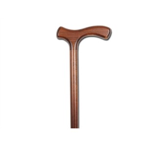 BASTONE LEGNO - manico a "T"