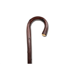 BASTONE LEGNO - manico curvo