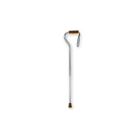 BASTONE ALLUMINIO CON MANICO CURVO