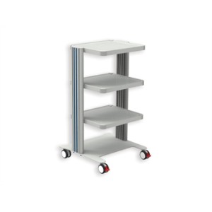 CARRELLO EASY - 3 ripiani 40x36 cm + base