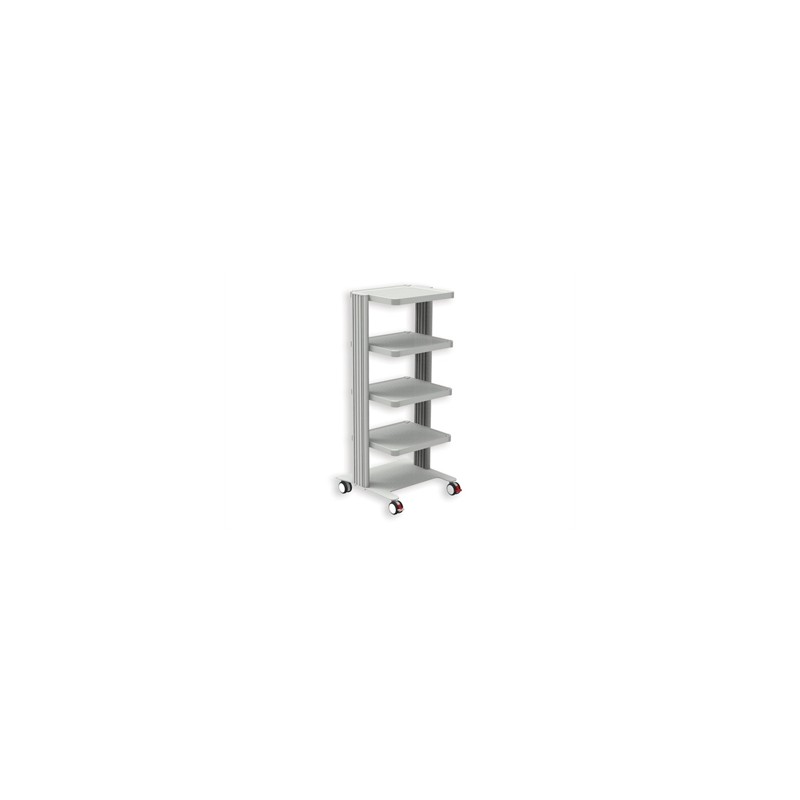 CARRELLO EASY - 4 ripiani 40x36 cm + base