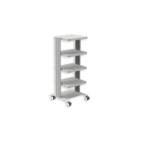 CARRELLO EASY - 4 ripiani 40x36 cm + base