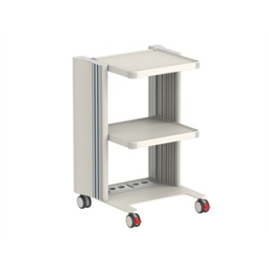 CARRELLO EASY POWER - 2 ripiani 40X36 cm + base