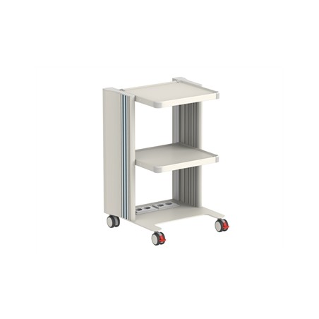 CARRELLO EASY POWER - 2 ripiani 40X36 cm + base
