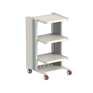 CARRELLO EASY POWER - 3 ripiani 40x36 cm + base