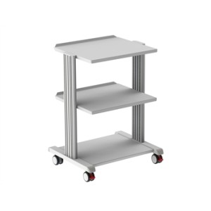 CARRELLO SMART - 2 ripiani 50x42 cm + base