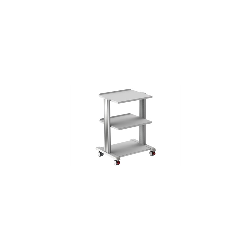 CARRELLO SMART - 2 ripiani 50x42 cm + base