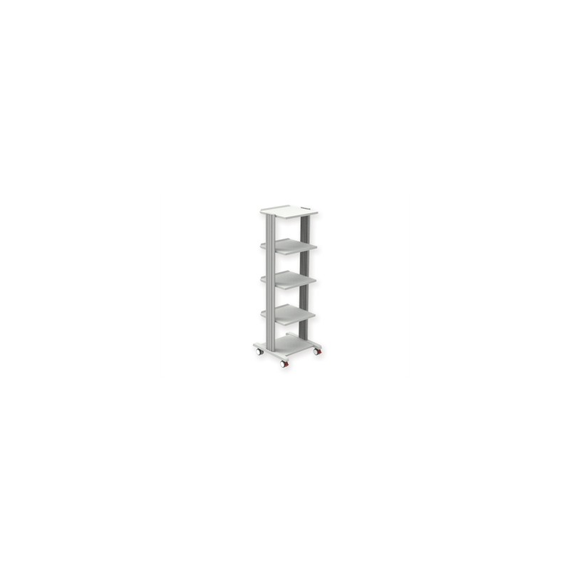 CARRELLO SMART - 4 ripiani 40x36 cm + base