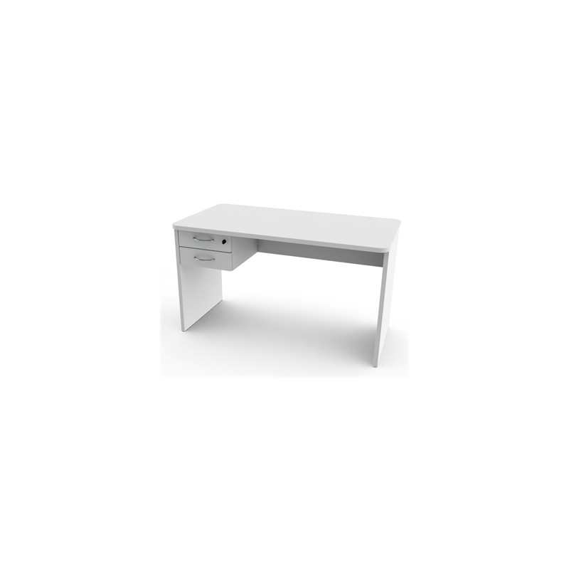 SCRIVANIA 120x70x h73 cm - con 2 cassetti e lati