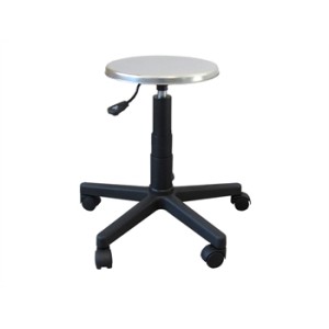 SGABELLO - sedile inox con ruote