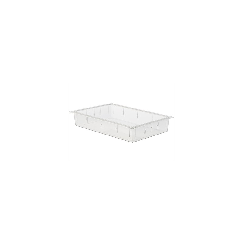 CASSETTO ISO PLASTICA TRASPARENTE 600x400x100 mm - chiuso