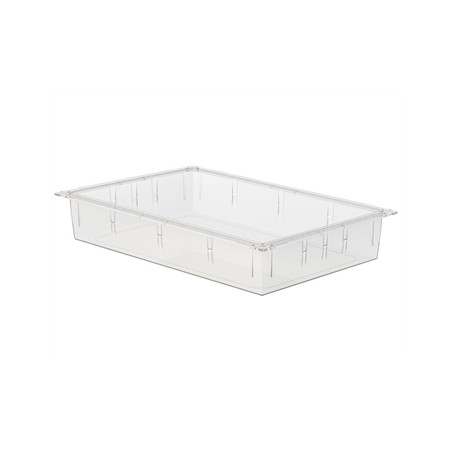 CASSETTO ISO PLASTICA TRASPARENTE 600x400x100 mm - chiuso