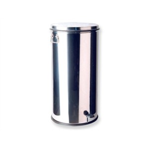 CESTINO RIFIUTI 70 l con pedale - acciaio inox