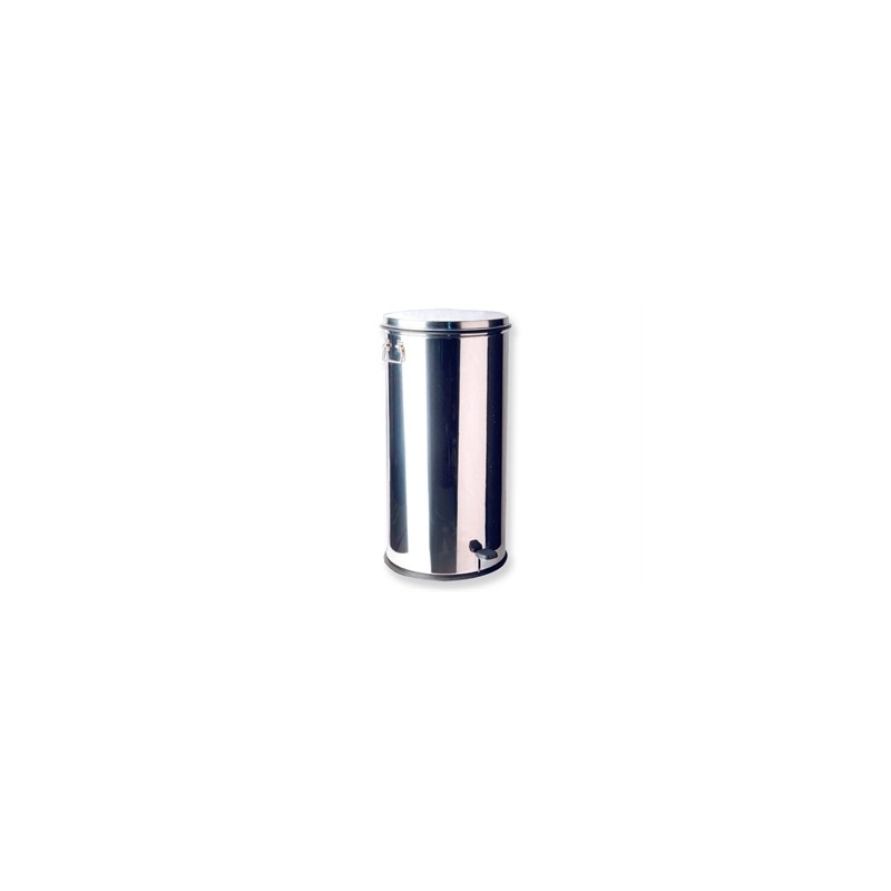 CESTINO RIFIUTI 70 l con pedale - acciaio inox