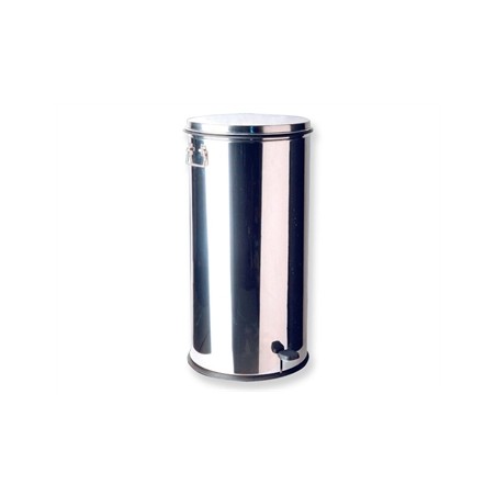 CESTINO RIFIUTI 70 l con pedale - acciaio inox