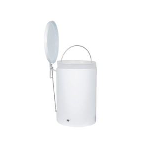 CESTINO RIFIUTI 9,5 l - acciaio smaltato