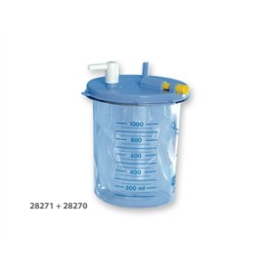 SACCA MONOUSO 1 litro con coperchio, per 28270
