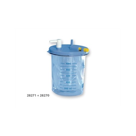 SACCA MONOUSO 1 litro con coperchio, per 28270