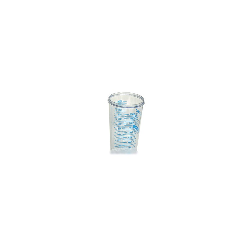 VASO 2 LITRI PER SACCHE MONOUSO