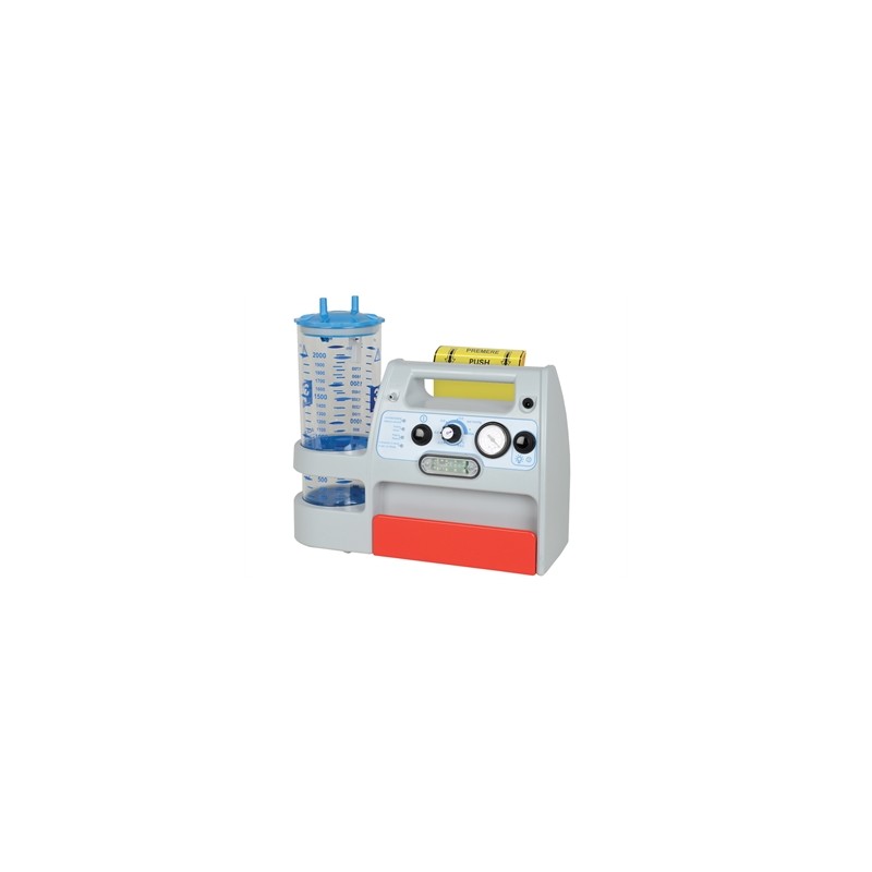ASPIRATORE MINI ASPEED EVO BATTERY 2 litri con supporto per ambulanza
