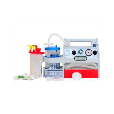 ASPIRATORE MINI ASPEED EVO BATTERY - 1 litro con supporto per ambulanza