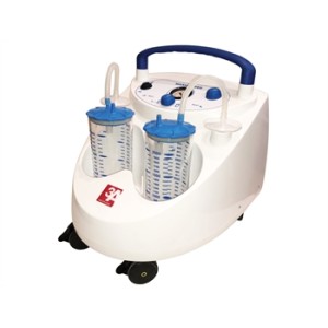 ASPIRATORE MAXI ASPEED 60 litri - 2 vasi da 2 litri + pedale - 230V
