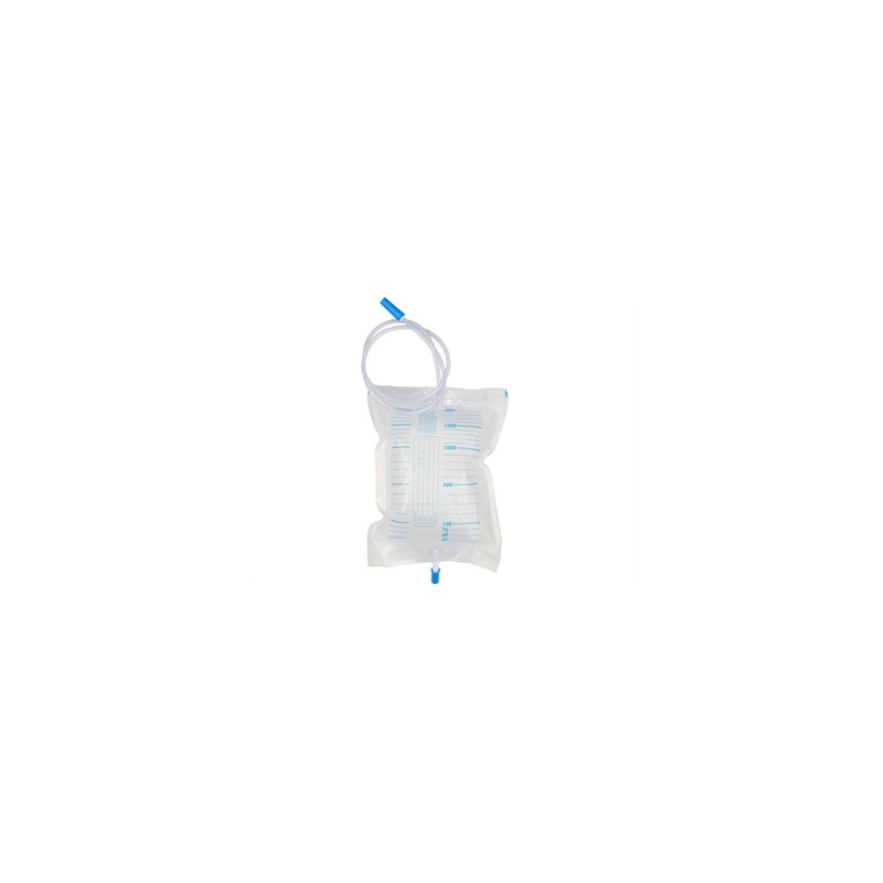 SACCA URINE 2000 cc -tubo 90 cm+val. antireflusso