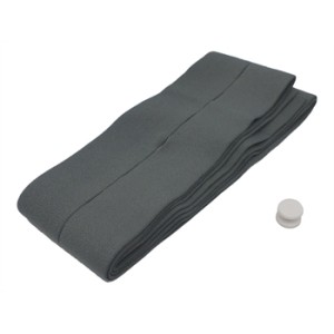 CINGHIE MONITOR FETALE RIUTILIZZABILI 6x150 cm - grigio