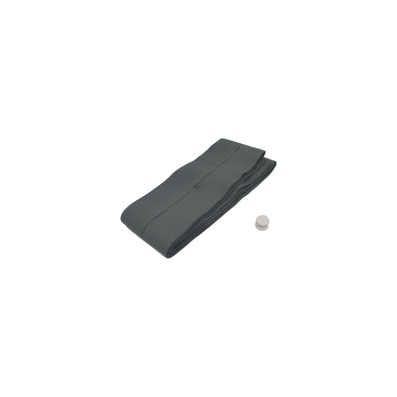 CINGHIE MONITOR FETALE RIUTILIZZABILI 6x150 cm - grigio